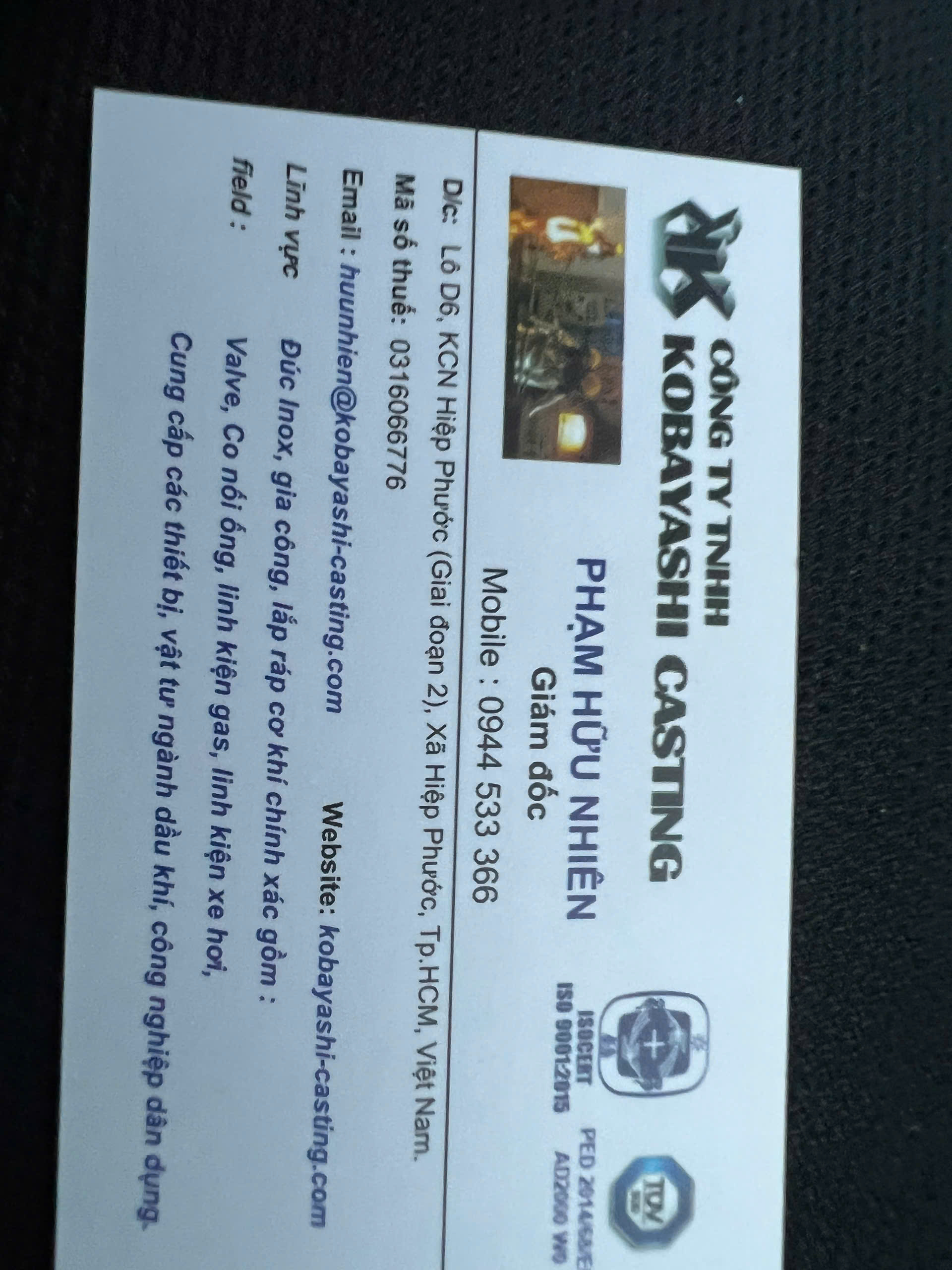 KB- Name card